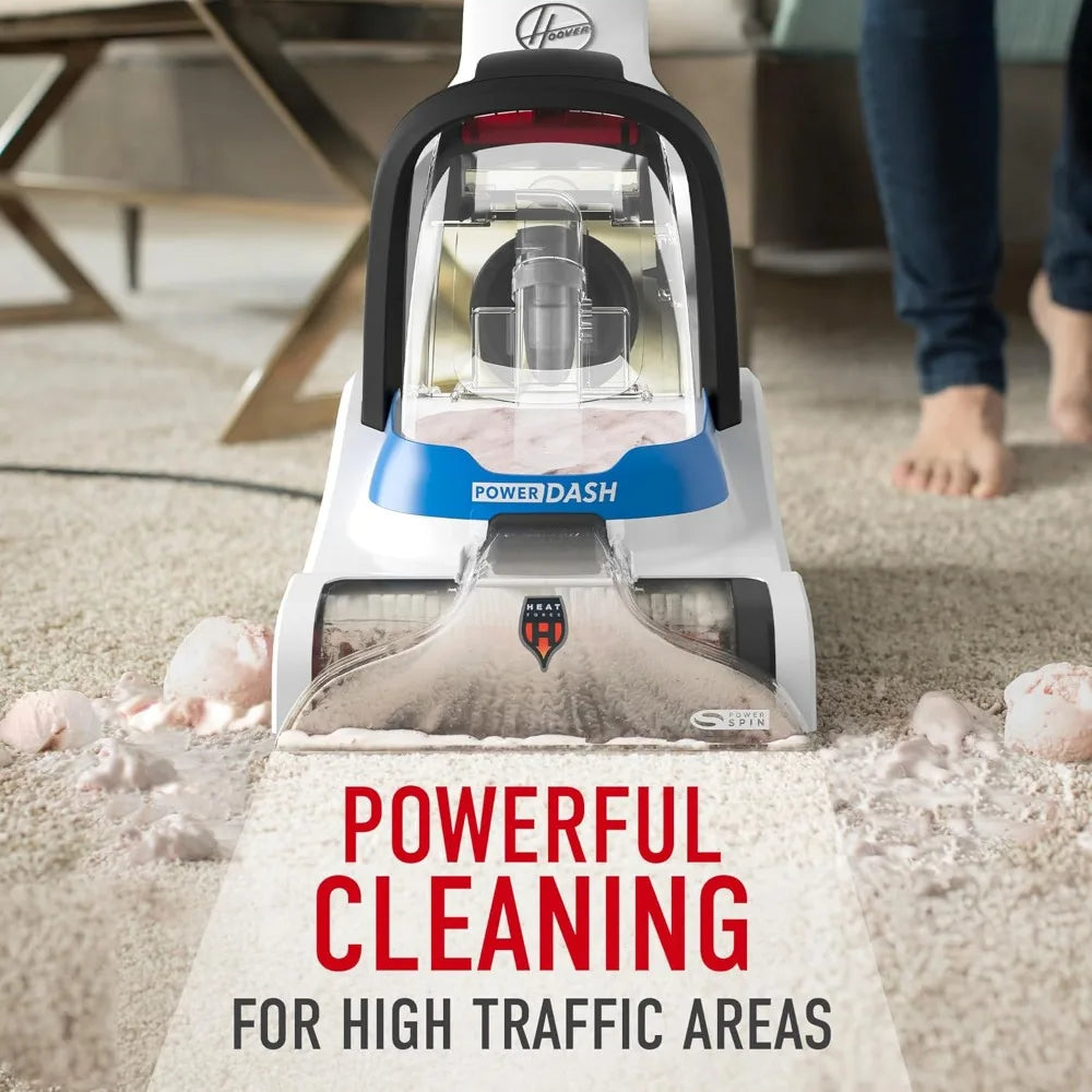 Compact Carpet Cleaner Machine for Pets, Lightweight Shampooer with Solution for Fresh Home