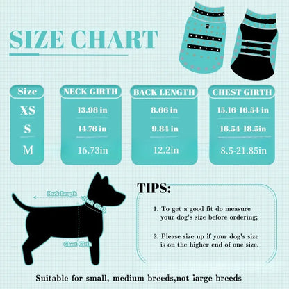 Pet Clothing Creative Punk Puppy Vest Spike Resistant Bite Resistant Pet Vest Protective Dog Armor Vest Pet Jackets