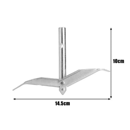 Semi-Permanent Ground Anchor. Heavy Duty Anti Rust Steel. Provides Strong Windproof Anchor/Stake for Fixed Outdoor Structures.