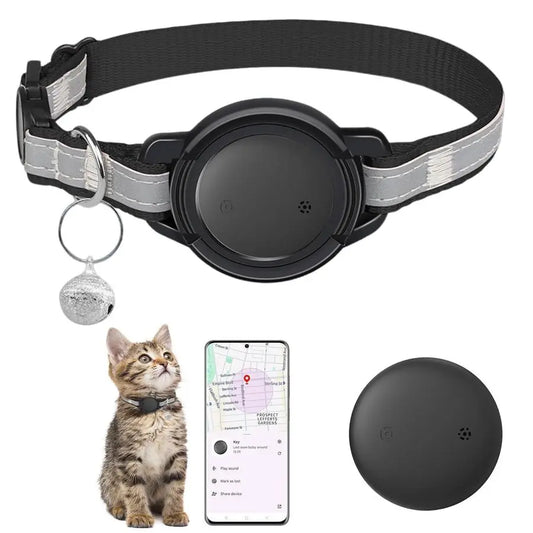 Mini Android GPS Pet Activity Collar. No Subscription Required.