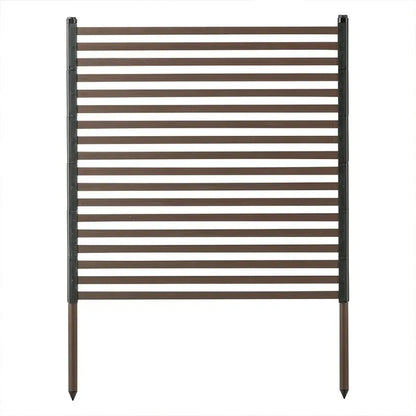 3 Ft W X 4 Ft H Metal Privacy Screen/Fence Panel for Outside Patio Garden Backyard