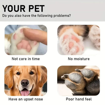 45g Pet Nose and Paw Balm Butter Cream Protector to Moisturizer Dry Cracked Nose and Feet