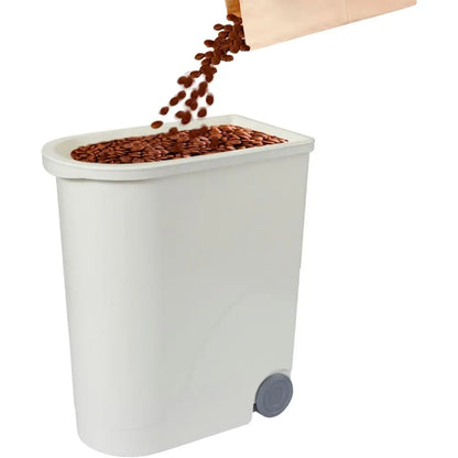 Pet Food Storage Container, Up to 30 Lbs/36 Qt, Easy Access, Lightweight, Keeps Food Fresh
