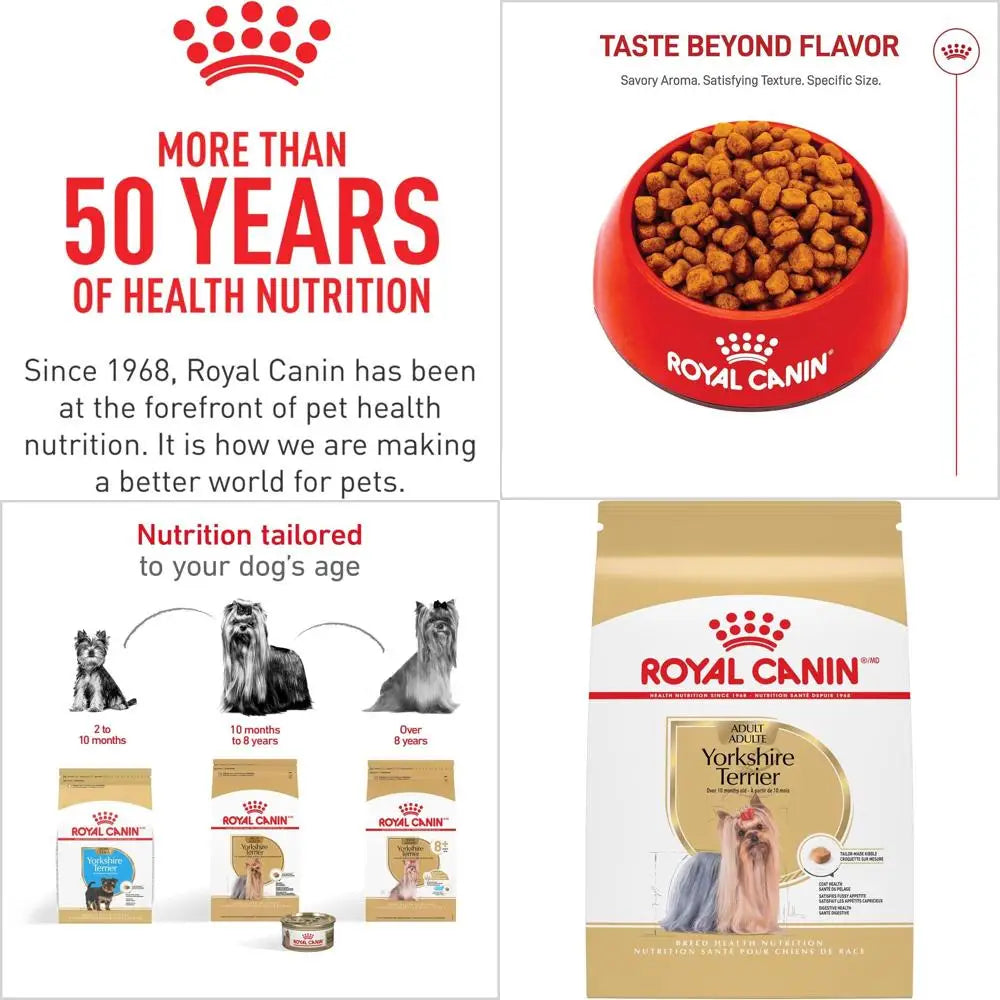 Yorkshire Terrier Adult Nutrition Dry Dog Food, 10 lbs