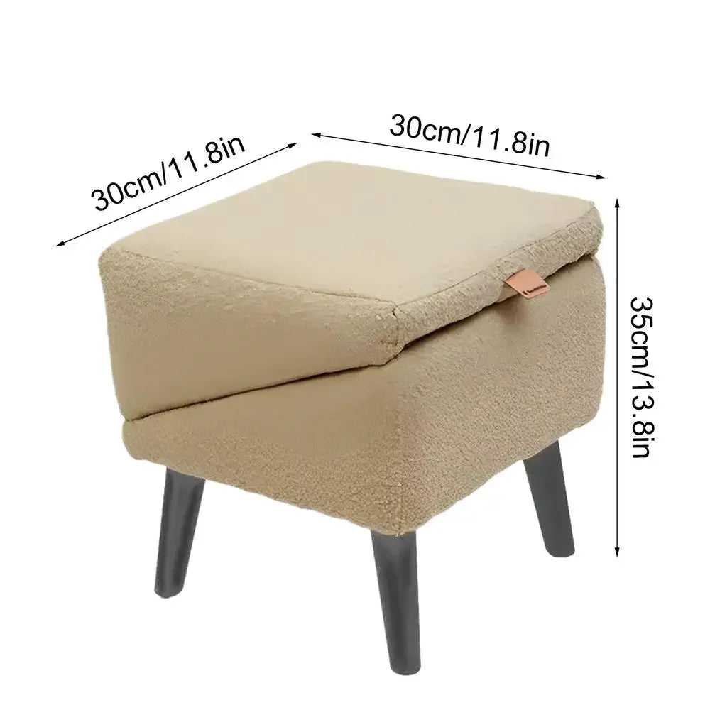 Dog Ramp For Bed Foldable Footrest Stool For Small Breed Animal Multi-functional Non-Slip Safety Ramp