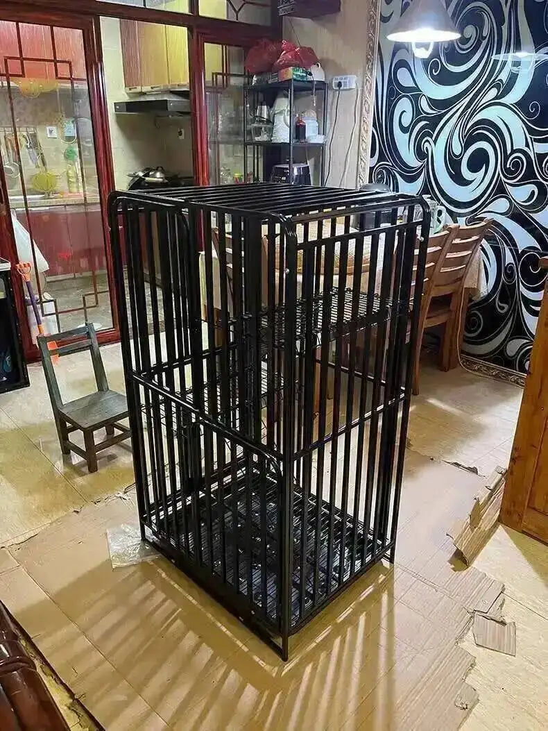 Large Activity Modern Iron Square Tube Mesh Cat Cat Cages Creative Pet Villa Luxury Cat Free House Space House Pet Supplies