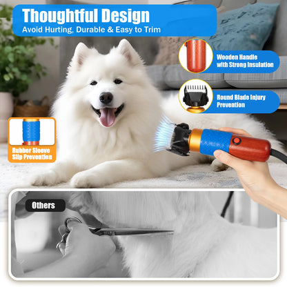 36W Electric Sheep Goat Shears Animal Grooming Shearing Clipper Farm Supply Sheep Goat Shears Pets Dogs Rabbit Shearing Shaver