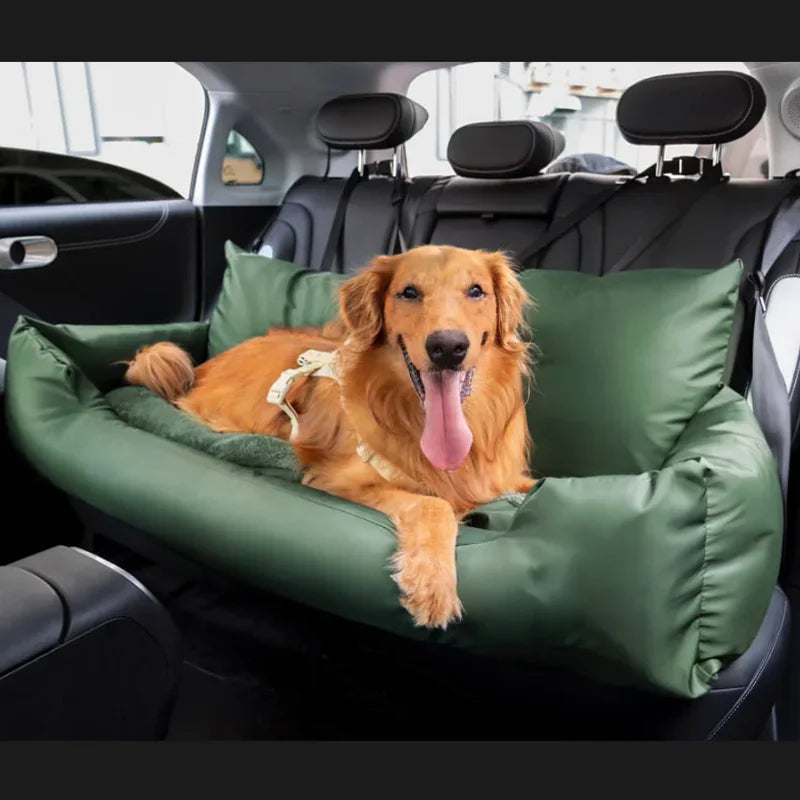 Dog Car Seat Cover for Travel, Thickened Cotton, Folding Hammock, Carrier Bag for Pets