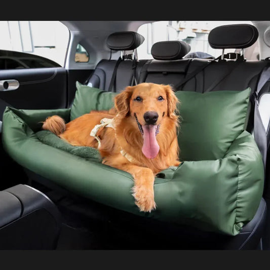 Dog Car Seat Cover for Travel, Thickened Cotton, Folding Hammock, Carrier Bag for Pets