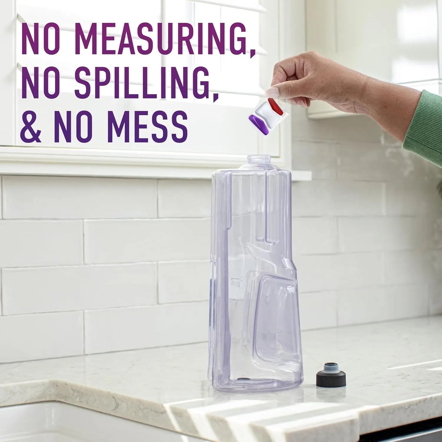 Compact Carpet Cleaner Machine for Pets, Lightweight Shampooer with Solution for Fresh Home