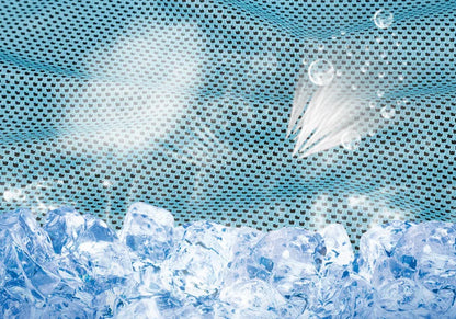 Summer Cooling Neck Triangular Scarf for small medium large for Pets