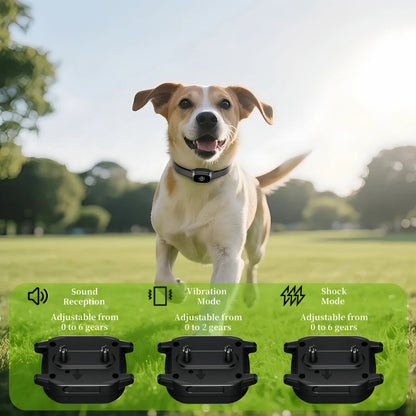 Automatic Anti Barking Dog Collar, Rechargeable Sound and Vibration Training Collar for Dog