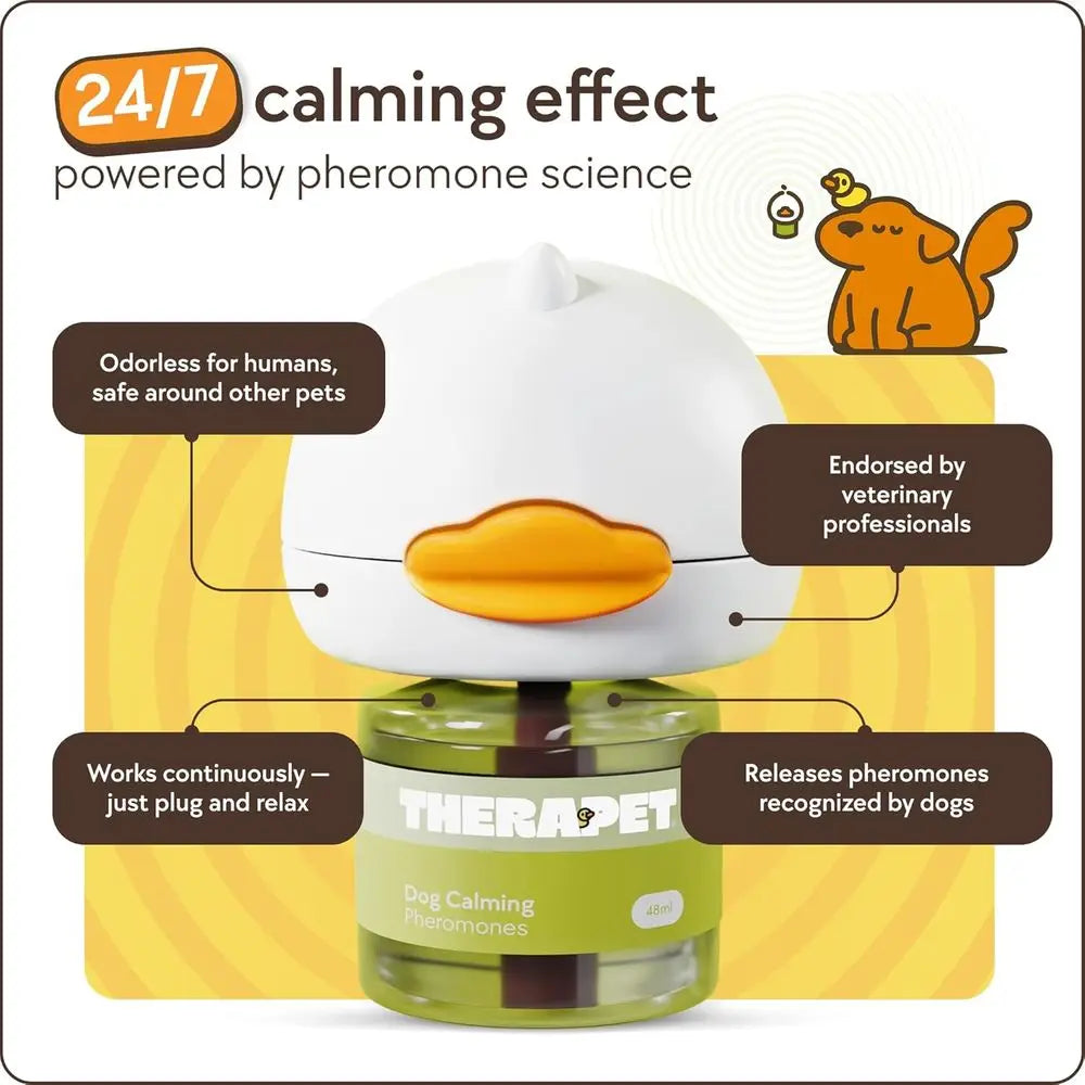 120-Day Dog Calming Diffusers - Pheromone Kits for Stress Relief, Behavior Issues, Anxiety, and Chewing