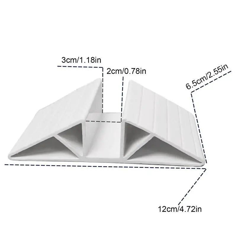 Support Feet For Pet Gate Dog Fence Panel Freestanding Support Feet 6 Pieces Versatile Reinforcement Accessories With Adhesive