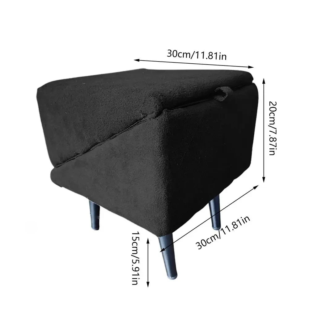 Dog Ramp For Bed Foldable Footrest Stool For Small Breed Animal Multi-functional Non-Slip Safety Ramp