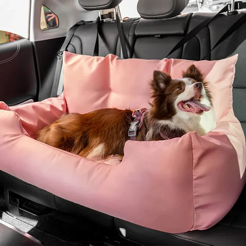 Dog Car Seat Cover for Travel, Thickened Cotton, Folding Hammock, Carrier Bag for Pets