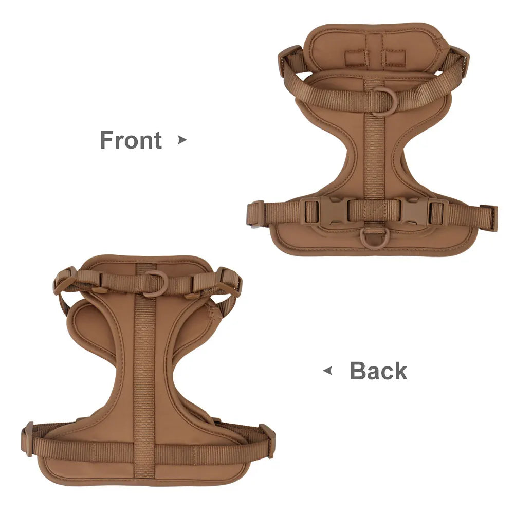Breathable Lightweight Adjustable Harness with Chest Strap for Small Medium Dog