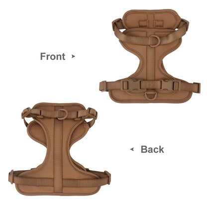 Breathable Lightweight Adjustable Harness with Chest Strap for Small Medium Dog