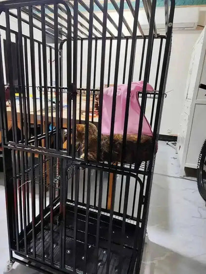 Large Activity Modern Iron Square Tube Mesh Cat Cat Cages Creative Pet Villa Luxury Cat Free House Space House Pet Supplies