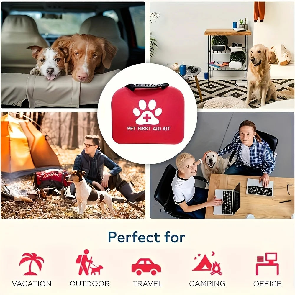 Pet Multi-purpose First Aid Emergency Medical Kit  for Cats and Dogs