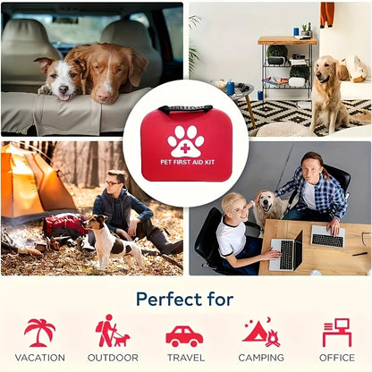 Pet Multi-purpose First Aid Emergency Medical Kit  for Cats and Dogs