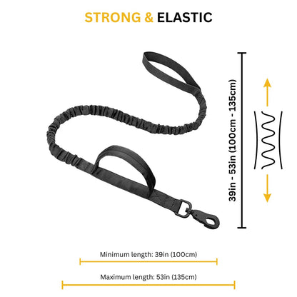 Small Pet Adjustable Military Tactical Harness Vest Leash Set for Walking and Training